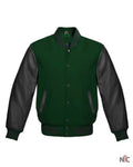 Forest Green Varsity Jacket Clanton Jacket