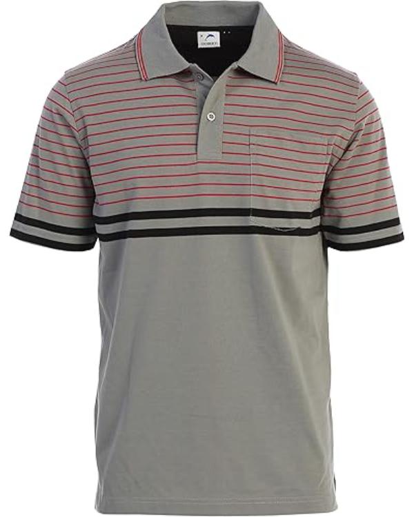 Countdown S01 Rod McLachlan Grey Polo Shirt Clanton Jacket