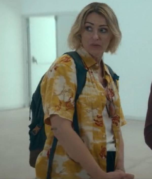 Frauds S01 Suranne Jones Yellow Shirt