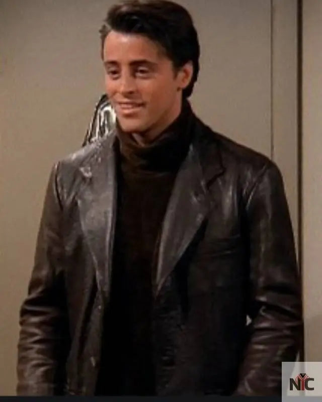 Friends Joey Tribbiani Matt LeBlanc Leather Jacket Clanton Jacket