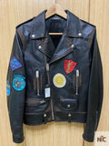 G Eazy Saint Laurent Paris Vintage Calf Leather Jacket Clanton Jacket