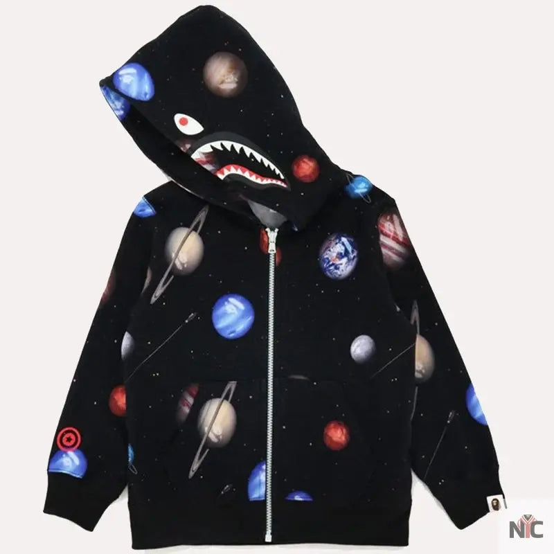 Galaxy Bape Hoodie - Clanton Jacket