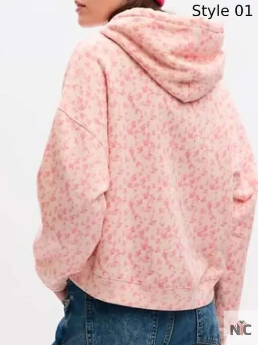 Gap x LoveShackFancy Floral Printed Hoodie Clanton Jacket