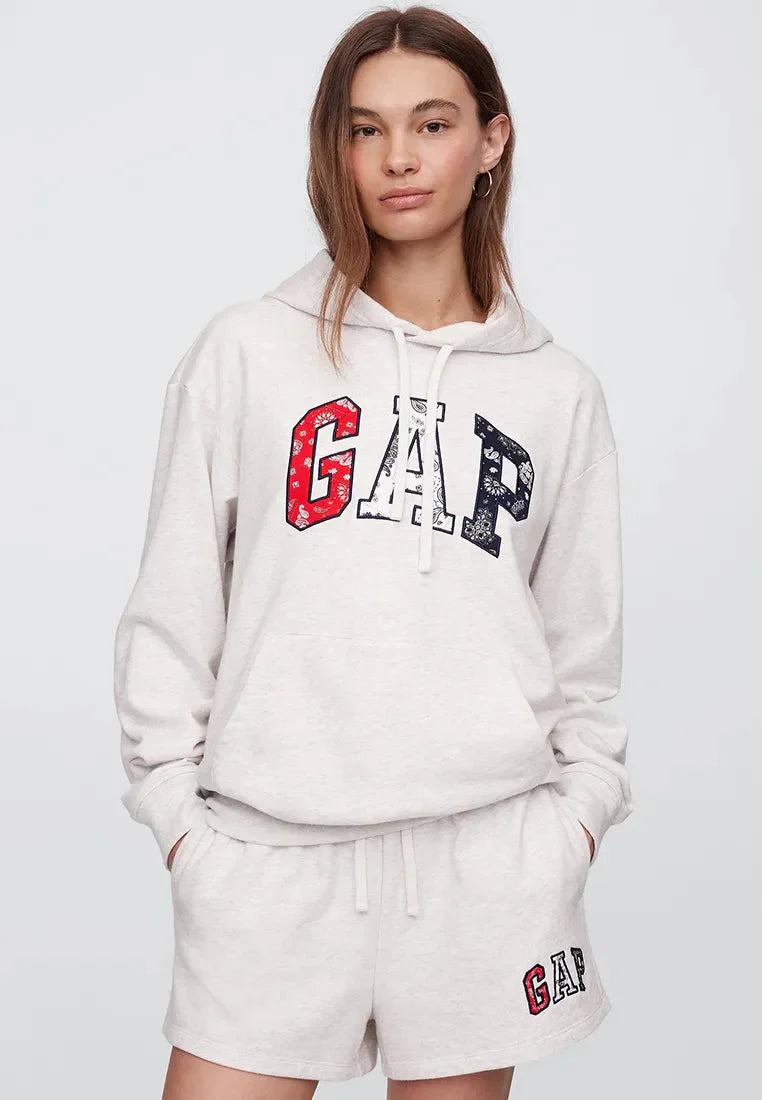 Gap Logo Oversized Fleece Hoodie Clanton Jacket