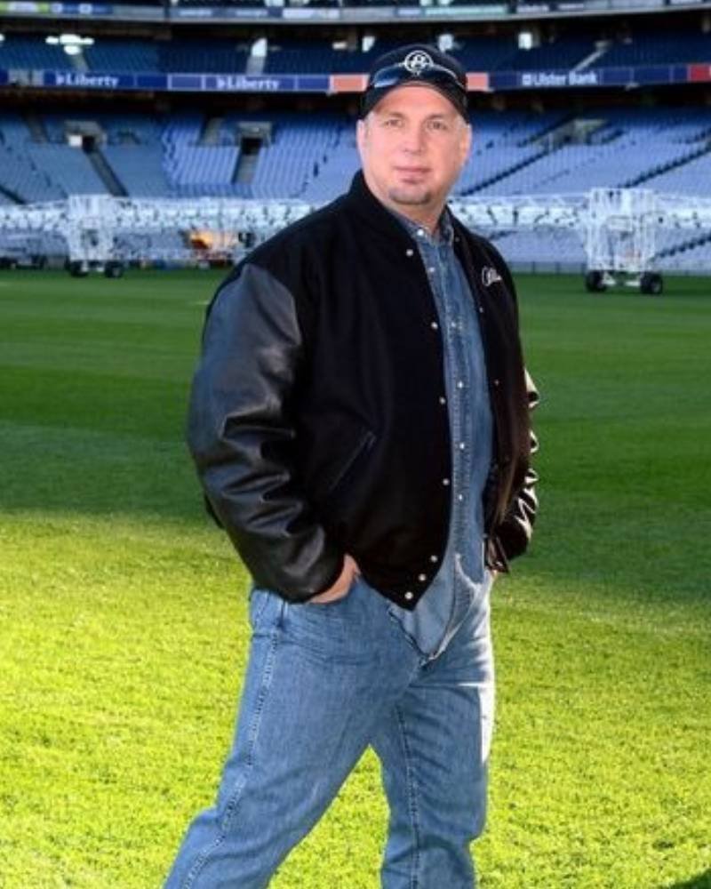 Garth Brooks Varsity Jacket Clanton Jacket