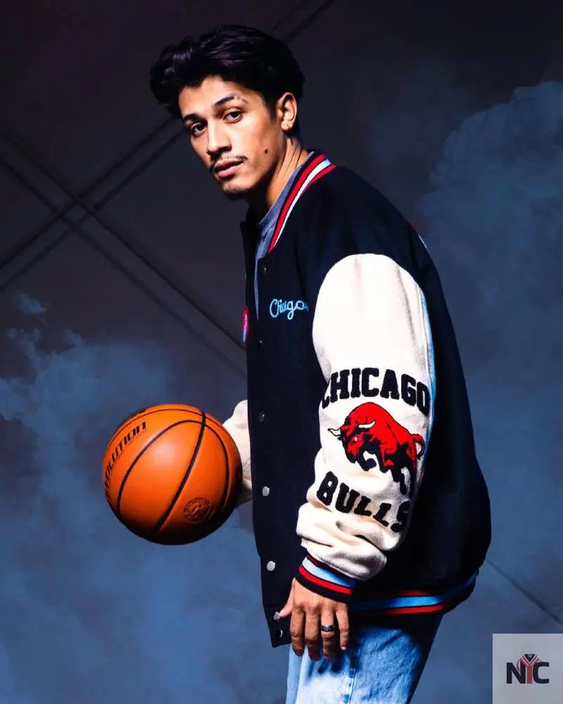 Gente Fina X Chicago Bulls Varsity Jacket Clanton Jacket