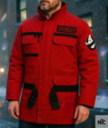 Ghostbusters Frozen Empire Paul Rudd Red Jacket Clanton Jacket
