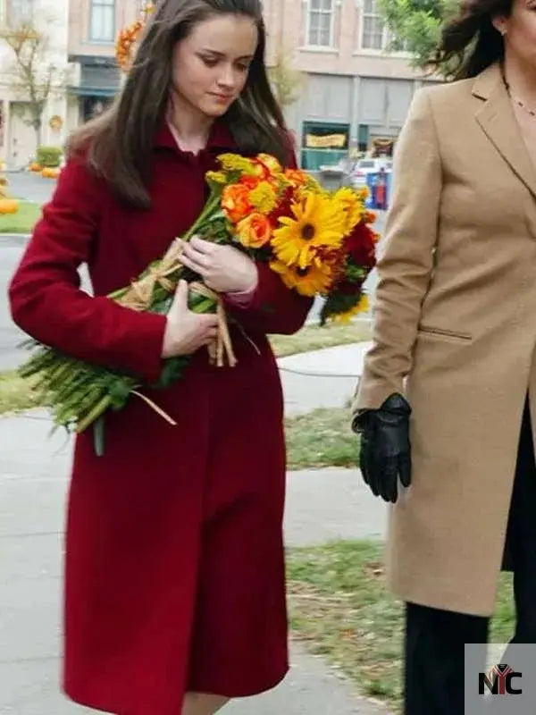 Gilmore Girls S05 Rory Gilmore Red Coat Clanton Jacket