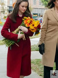 Gilmore Girls S05 Rory Gilmore Red Coat Clanton Jacket