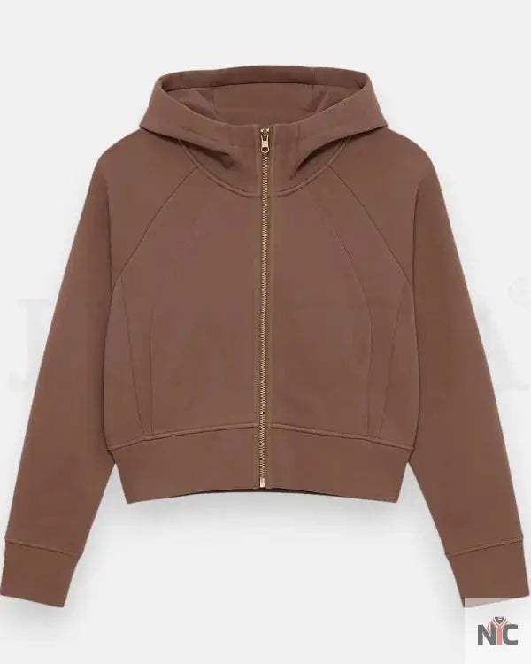 Ginny & Georgia Ginny Miller Brown Hoodie Clanton Jacket