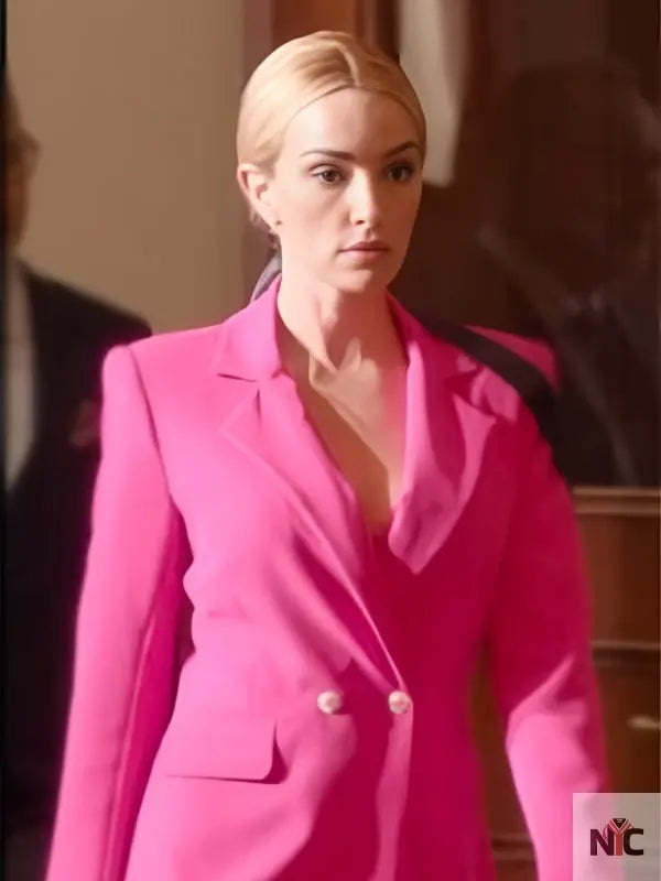 Ginny & Georgia S03 Brianne Howey Pink Blazer Clanton Jacket