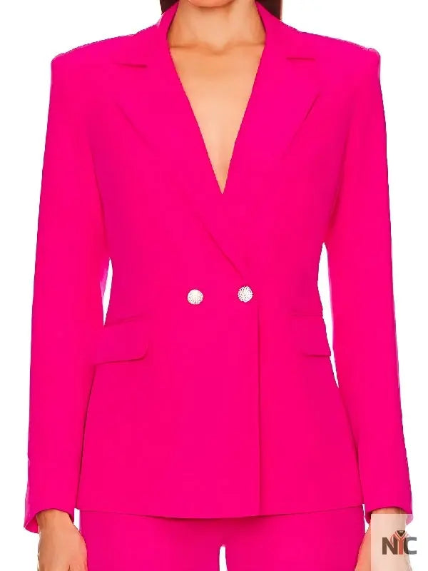 Ginny & Georgia S03 Brianne Howey Pink Blazer Clanton Jacket