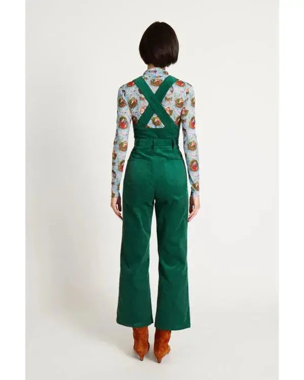 Girl Meets Farm S15 Molly Yeh Green Heart Pocket Jumpsuit