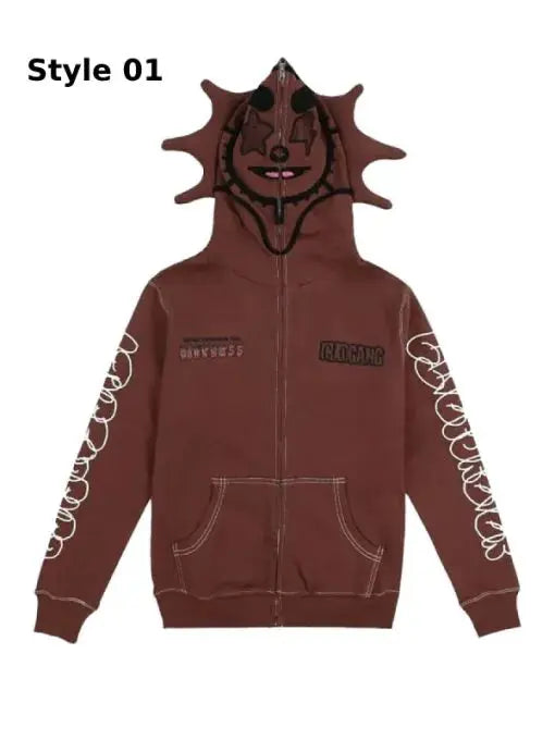 Glo Gang Full Zip Hoodie