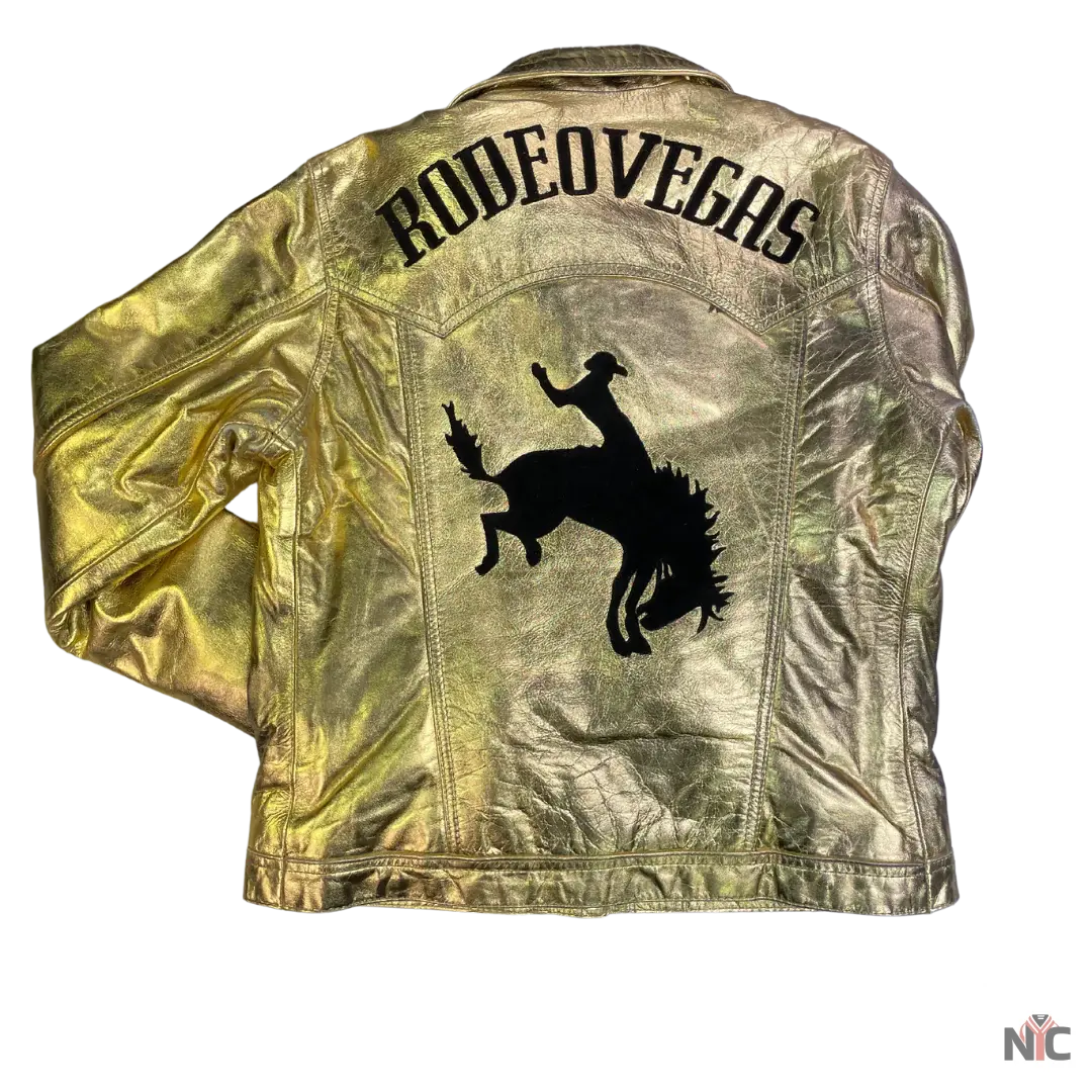 Gold Rodeo Vegas Jacket Clanton Jacket