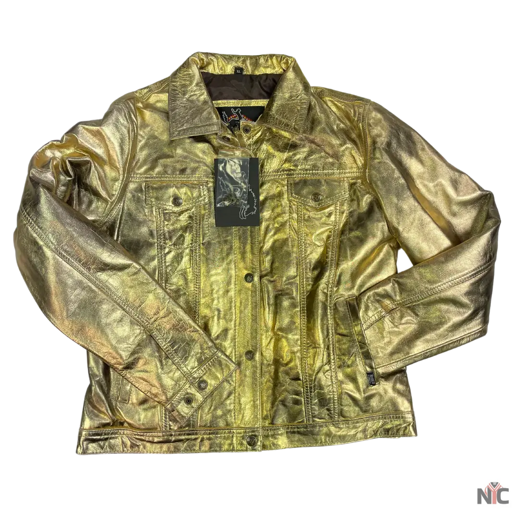 Gold Rodeo Vegas Jacket Clanton Jacket