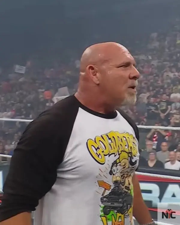 Goldberg Returns on WWE RAW T-Shirt Clanton Jacket