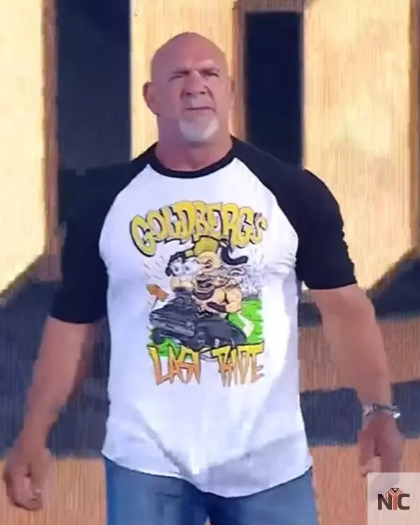 Goldberg Returns on WWE RAW T-Shirt Clanton Jacket
