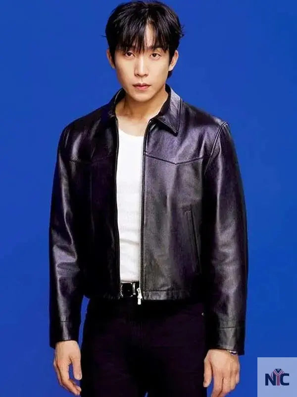 Good Boy S01 Lee Sang-yi Leather Jacket Clanton Jacket