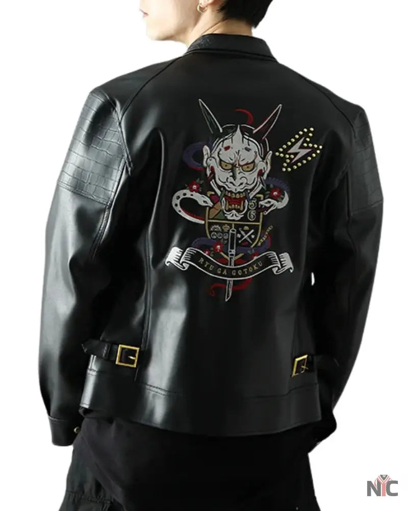 Goro Majima Model Riding Jacket Ryu Ga Gotoku Series Clanton Jacket