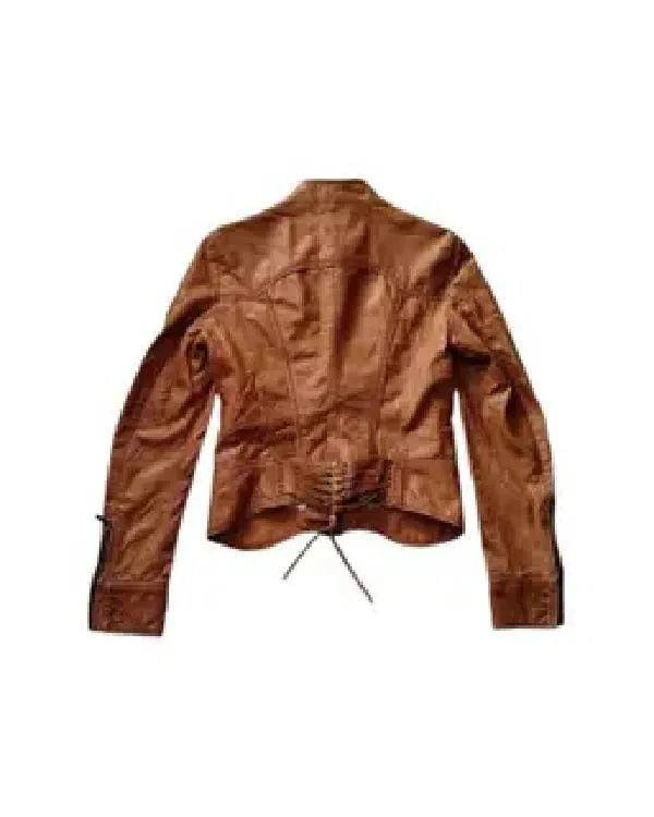 Gossip Girl Blake Lively Brown Jacket