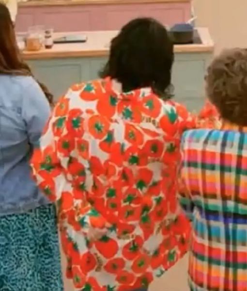 Great British Bake Off S16 Noel Fielding Tomato Shirt