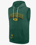 Green Bay Packers Sideline Sleeveless Hoodie