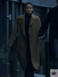 Gugu Mbatha-Raw Surface S02 Brown Coat Clanton Jacket
