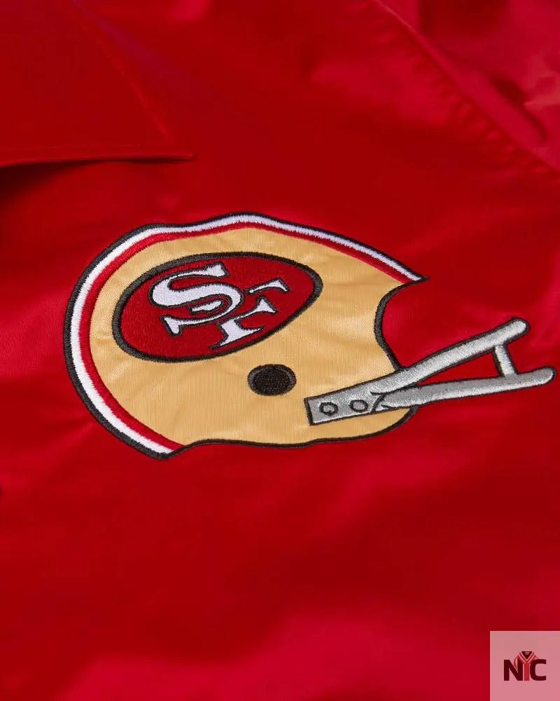HOMAGE X Starter 49ers Coach’s Jacket Clanton Jacket