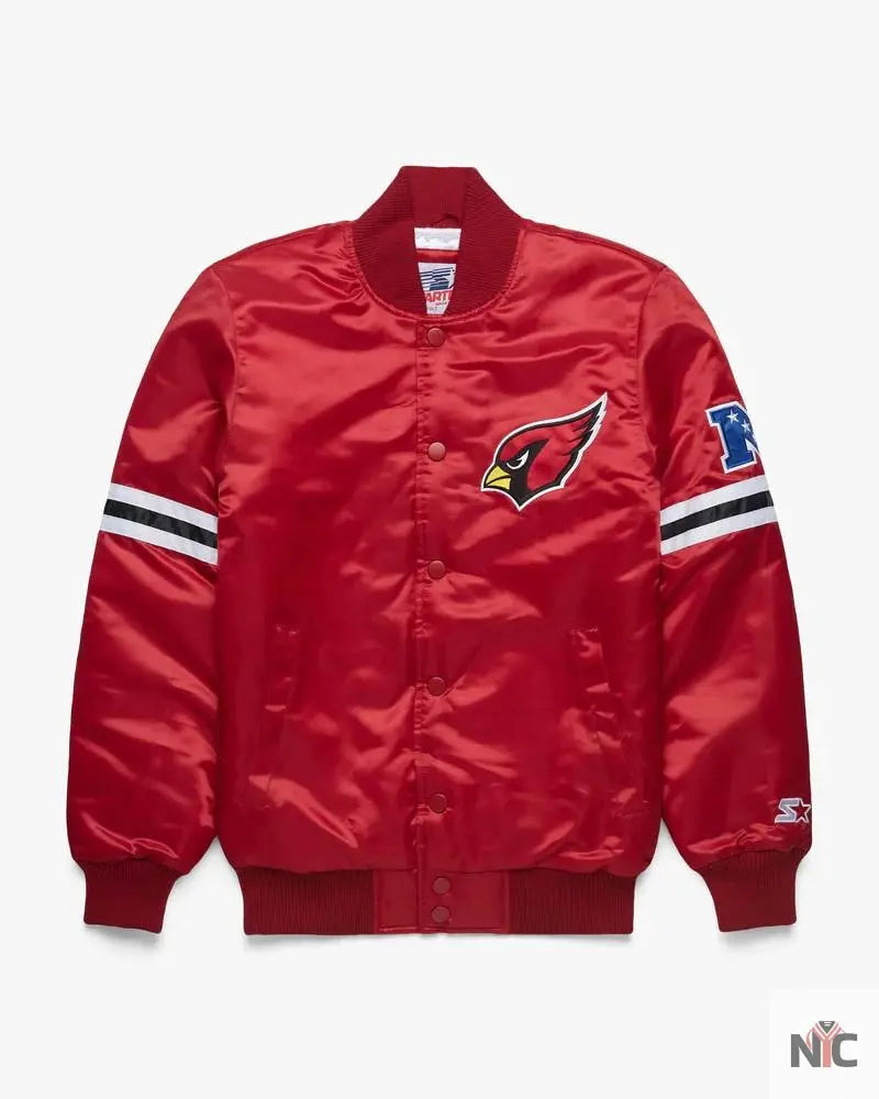 HOMAGE X Starter Cardinals Satin Jacket Clanton Jacket