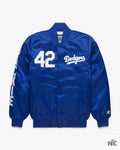 HOMAGE x Starter Jackie Robinson Satin Jacket Clanton Jacket