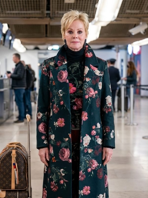 Hacks S5 Jean Smart Floral Print Coat WorthVee