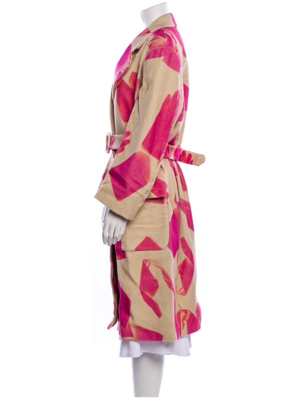 Hacks S5 Jean Smart Floral Print Trench Coat WorthVee