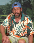 Happy Gilmore 2 Adam Sandler Hawaiian Polo Shirt Clanton Jacket