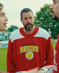 Happy Gilmore 2 Adam Sandler Red White Boston Jersey Clanton Jacket