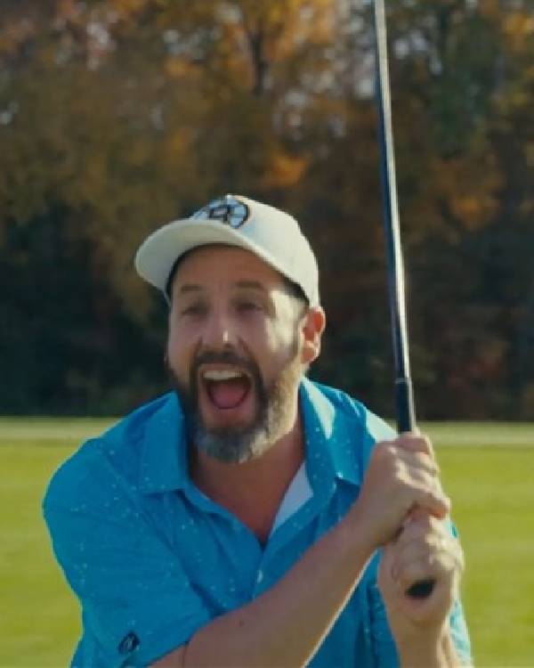 Happy Gilmore 2 Adam Sandler Blue Polo Shirt Clanton Jacket