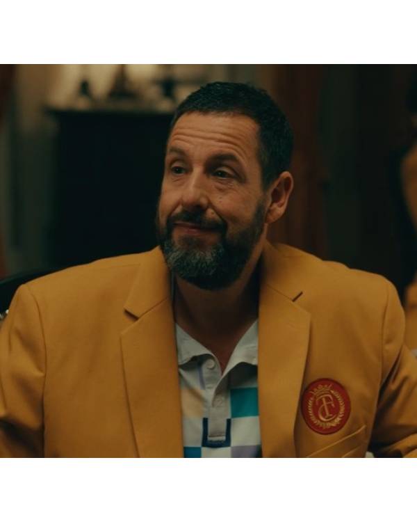 Happy Gilmore 2 Adam Sandler Yellow Blazer Clanton Jacket