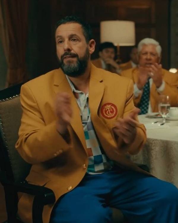 Happy Gilmore 2 Adam Sandler Yellow Blazer Clanton Jacket