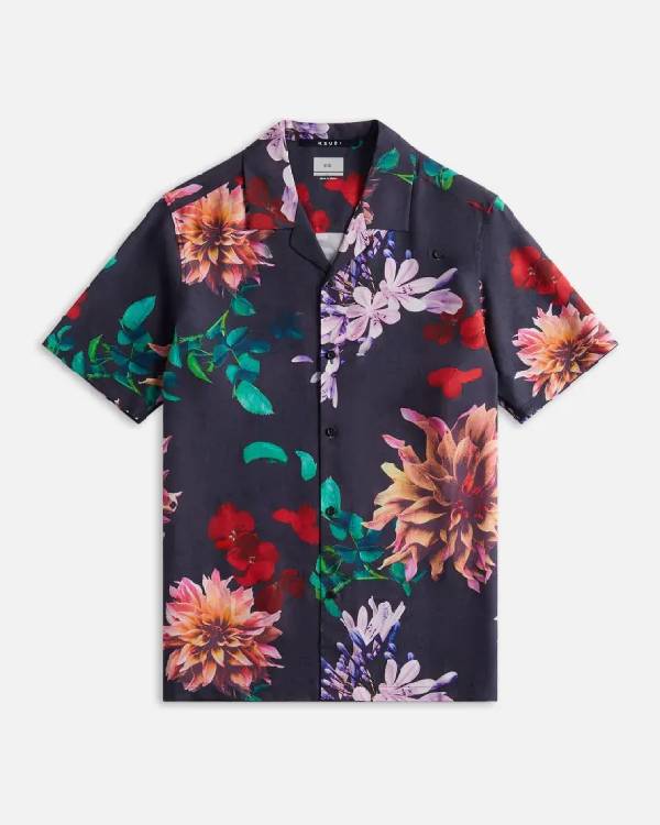 Happy Gilmore 2 Premiere Eric André NYC Floral Shirt Clanton Jacket