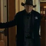 Harrison Ford 1923 S02 Jacob Dutton Black Coat