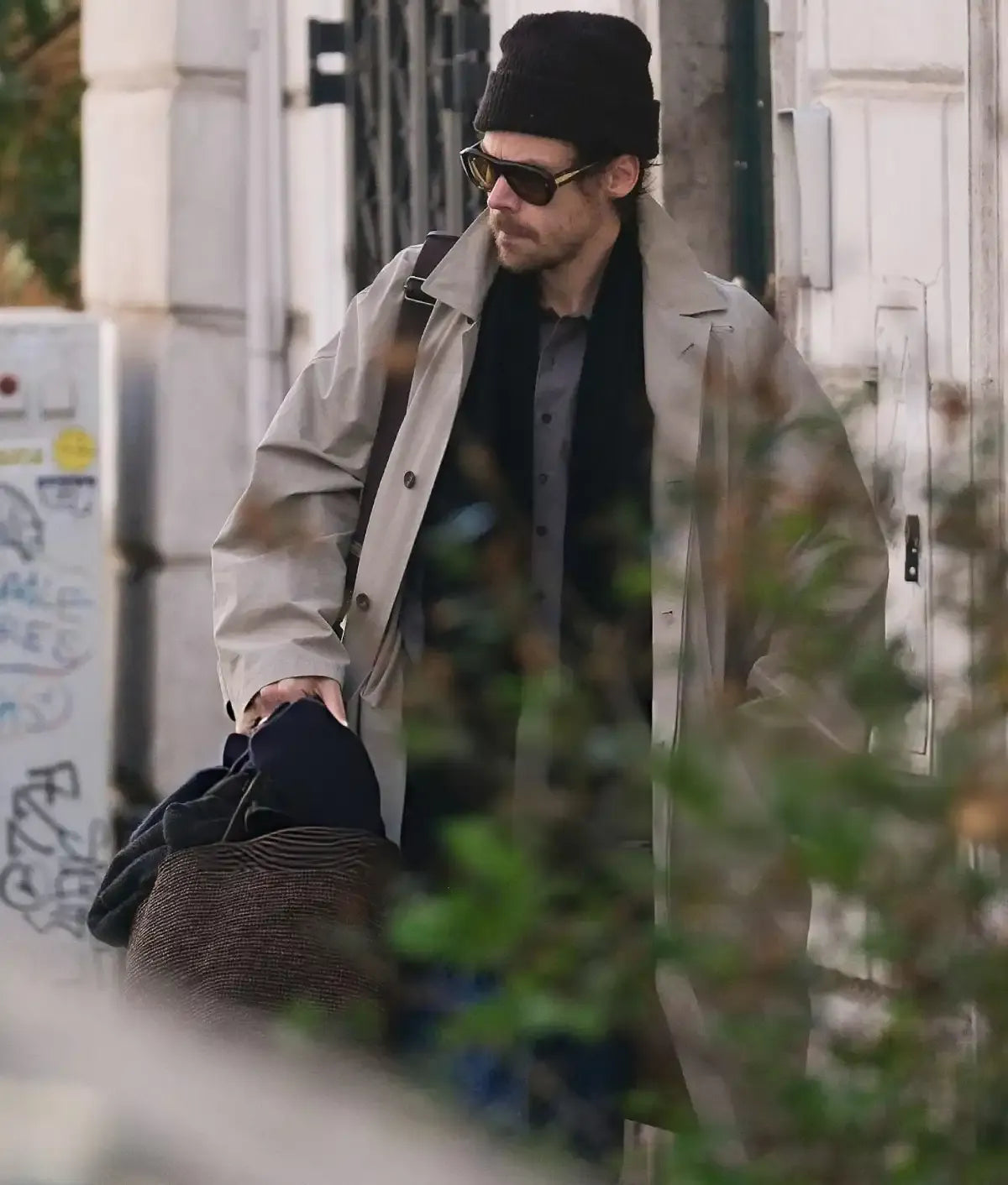 Harry Styles Rome Long Coat