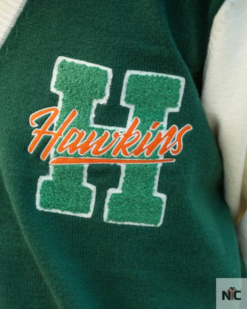 Hawkins High School Cardigan Clanton Jacket