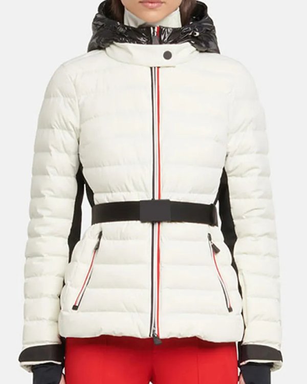 Heart Of Stone 2023 Gal Gadot White Puffer Jacket Clanton Jacket