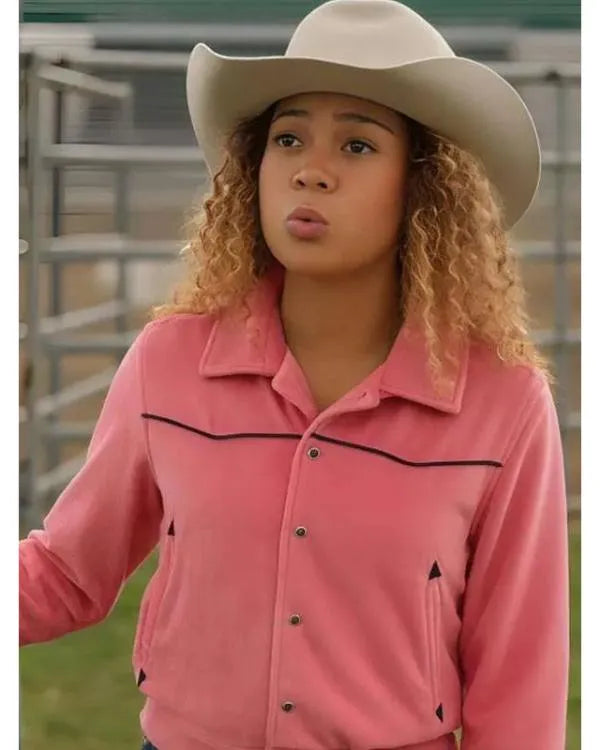 Heartland S19 Kamaia Fairburn Pink Jacket