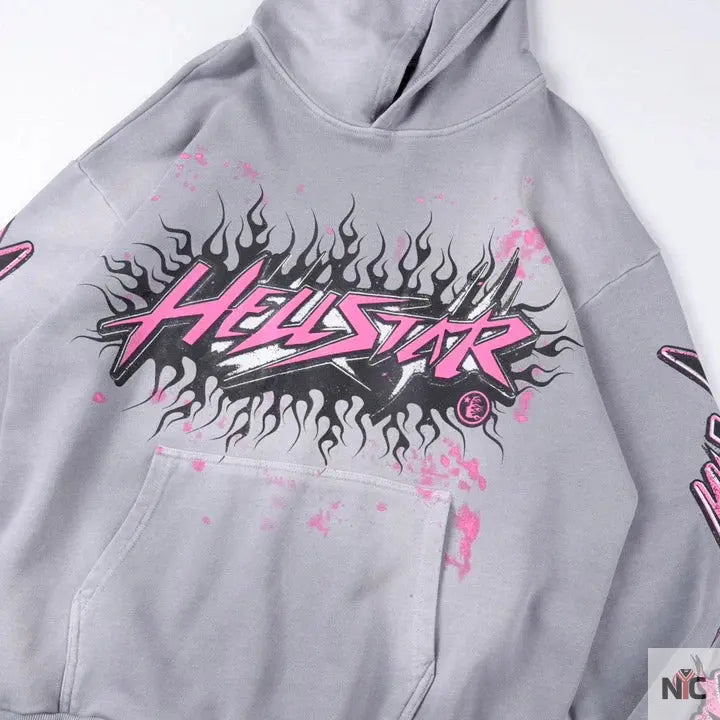 Hellstar Brainwashed Hoodies Without Brain - Clanton Jacket