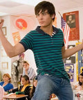 High School Mu­si­cal 2 Striped Po­lo T-Shirt Clanton Jacket