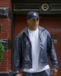 Hip Hop Was Born Here LL Cool J Blue Leather Jacket Clanton Jacket