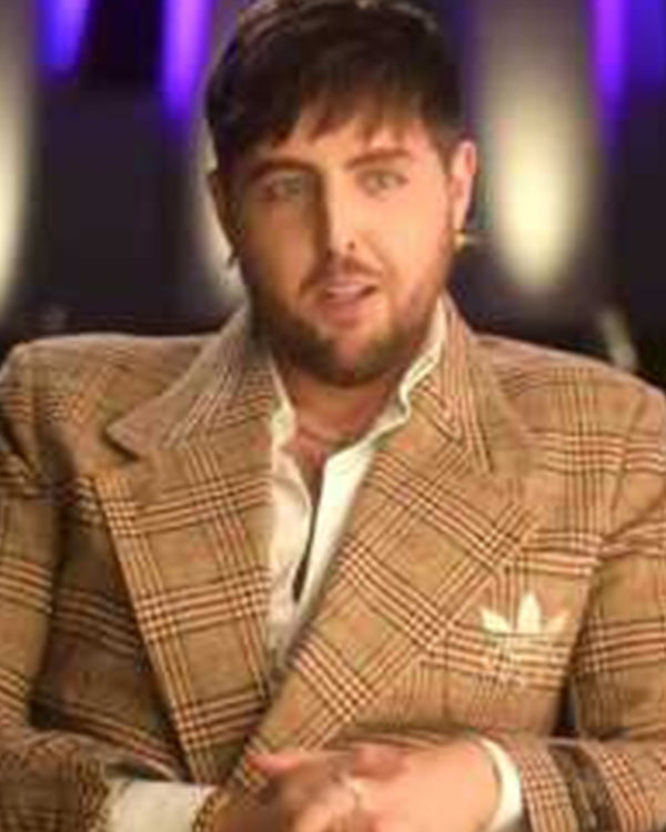 Hitmakers 2025 James Abrahart Brown Check Blazer Clanton Jacket