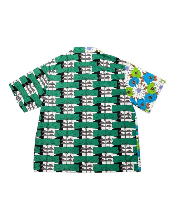 Hitmakers S01 Bernard Harvey Multicolor Mixed Print Shirt Clanton Jacket