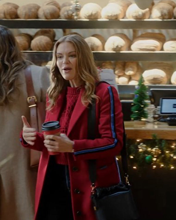 Holiday Touchdown A Bills Love Story Holland Roden Red Striped Coat